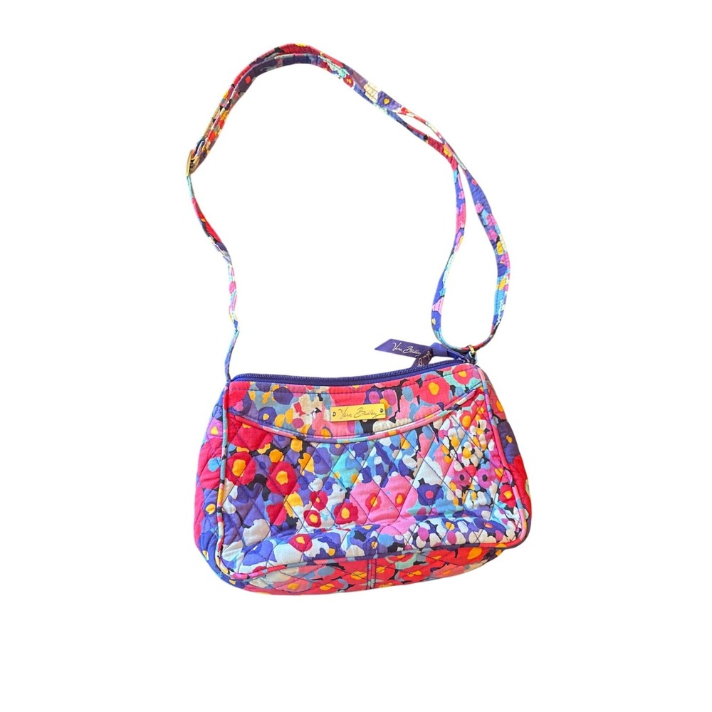 Vera Bradley Floral Quilted Crossbody Bag
